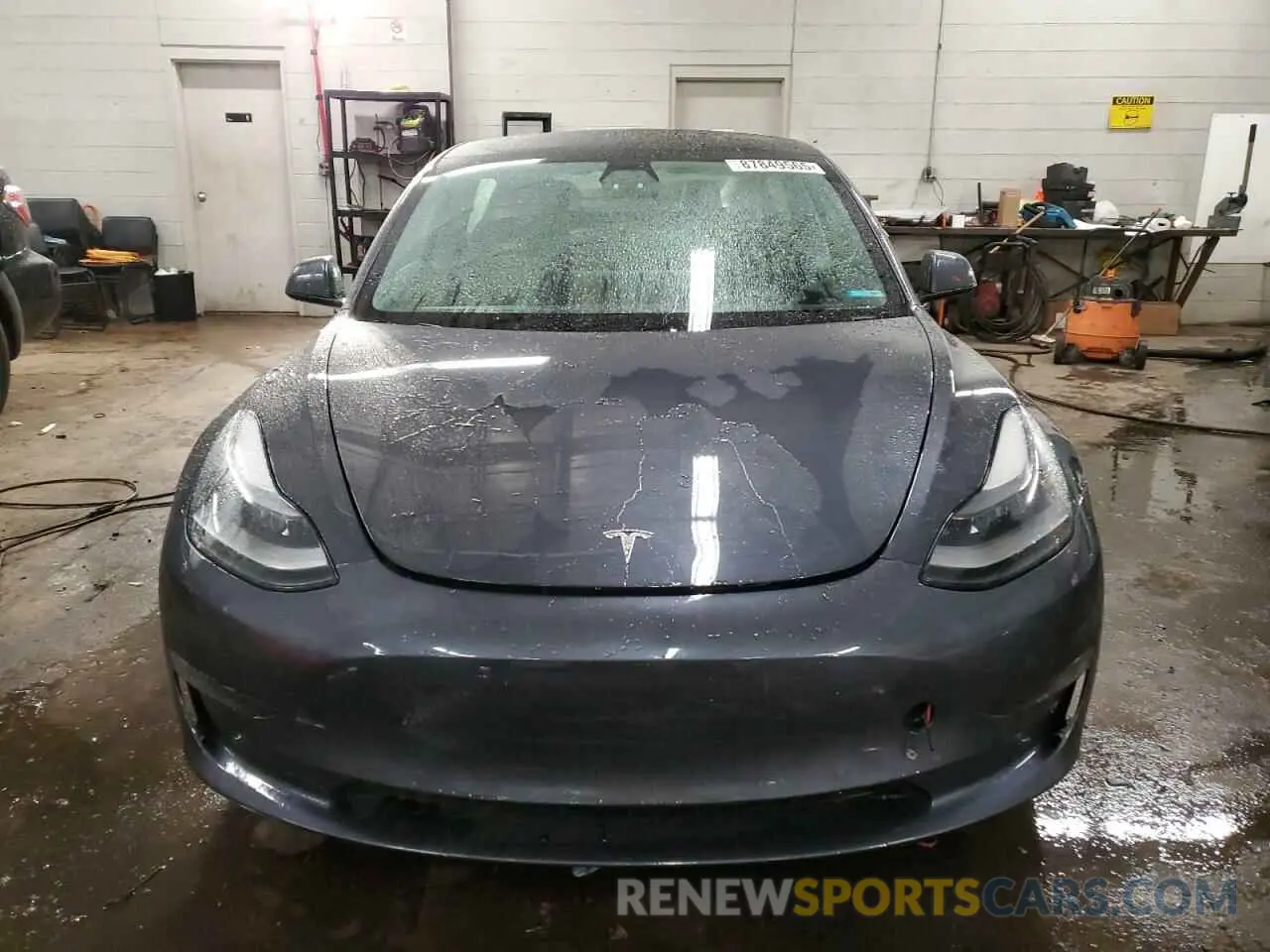 5 fotografías del automóvil dañado 5YJ3E1EB0MF056641 TESLA MODEL 3 2021