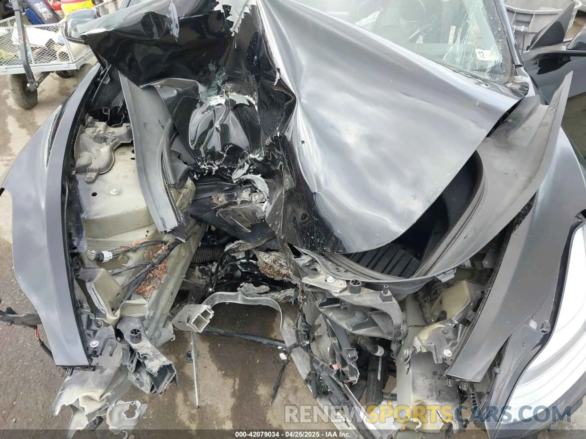 10 fotografías del automóvil dañado 5YJ3E1EB0MF855531 TESLA MODEL 3 2021
