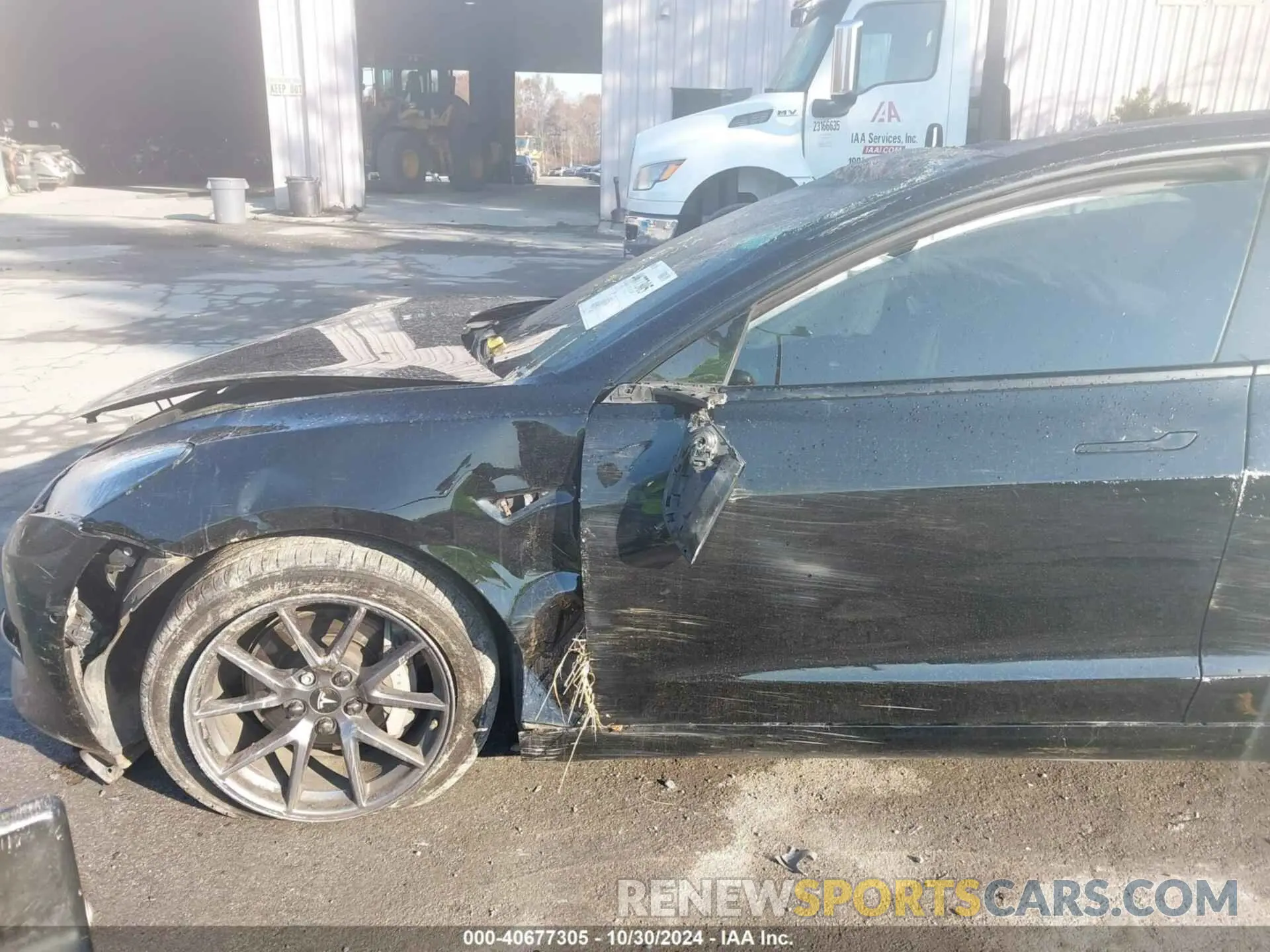 12 fotografías del automóvil dañado 5YJ3E1EB0MF858428 TESLA MODEL 3 2021