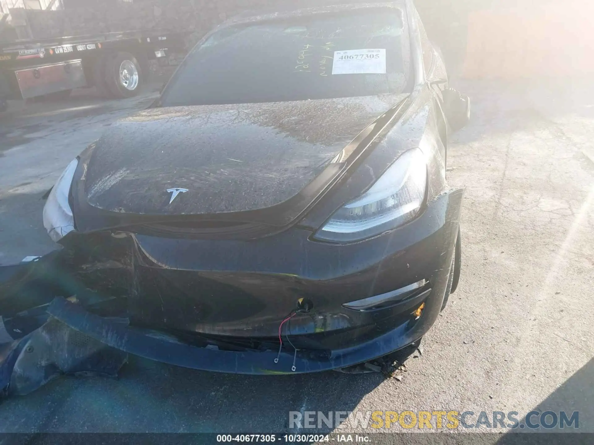 13 fotografías del automóvil dañado 5YJ3E1EB0MF858428 TESLA MODEL 3 2021
