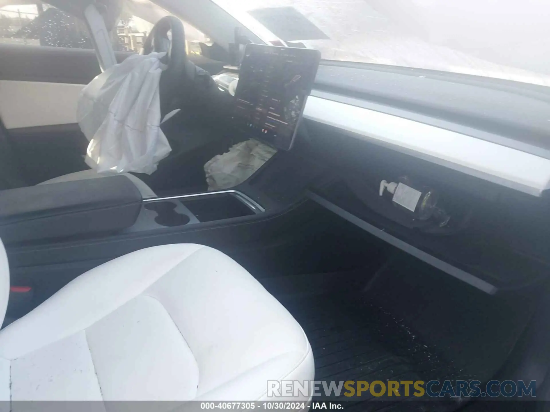 5 fotografías del automóvil dañado 5YJ3E1EB0MF858428 TESLA MODEL 3 2021