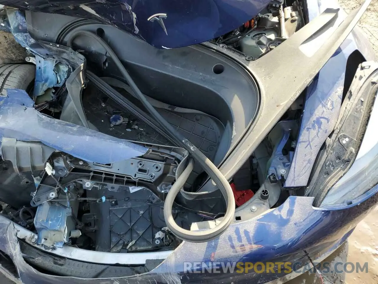 11 fotografías del automóvil dañado 5YJ3E1EB0MF869168 TESLA MODEL 3 2021