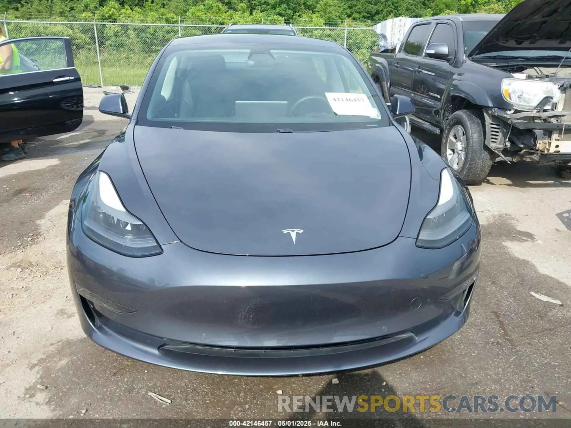 12 fotografías del automóvil dañado 5YJ3E1EB0MF902654 TESLA MODEL 3 2021