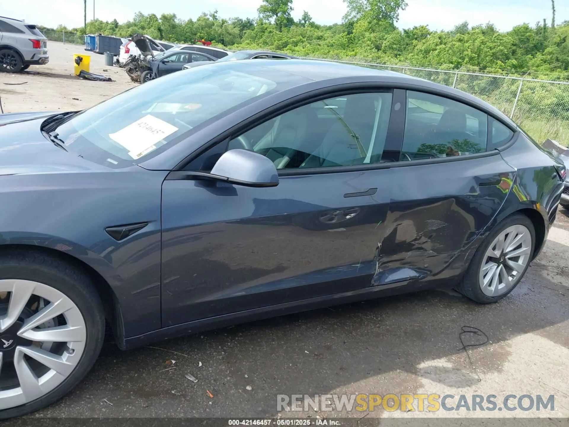 14 fotografías del automóvil dañado 5YJ3E1EB0MF902654 TESLA MODEL 3 2021