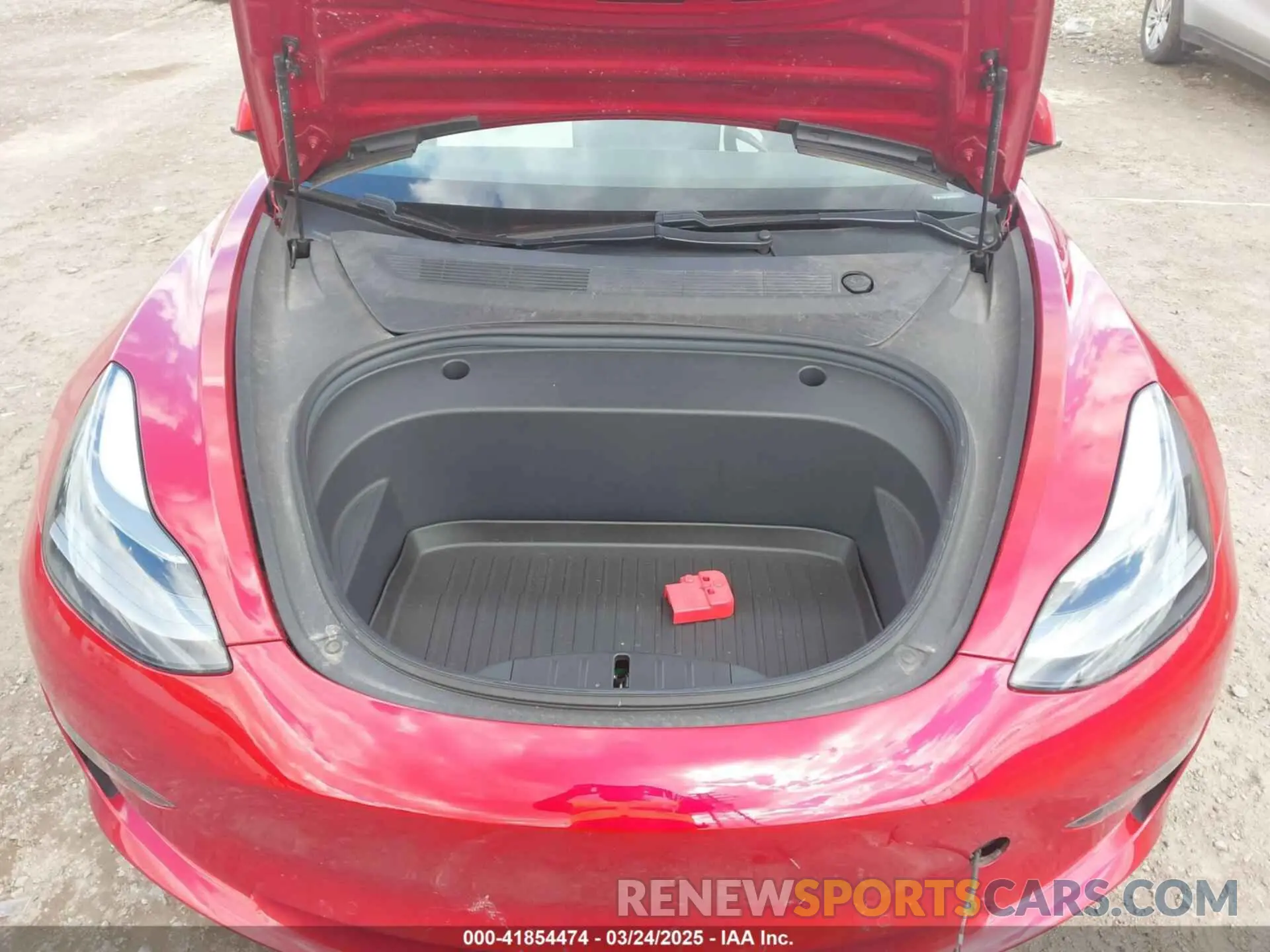 10 fotografías del automóvil dañado 5YJ3E1EB0MF902833 TESLA MODEL 3 2021