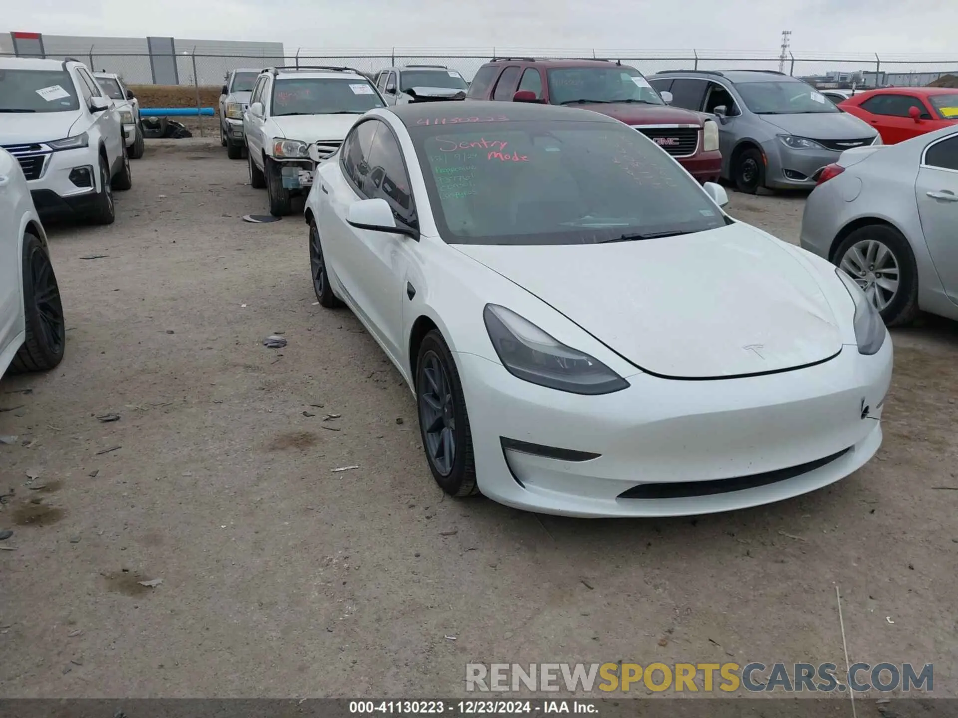 1 fotografías del automóvil dañado 5YJ3E1EB0MF937761 TESLA MODEL 3 2021