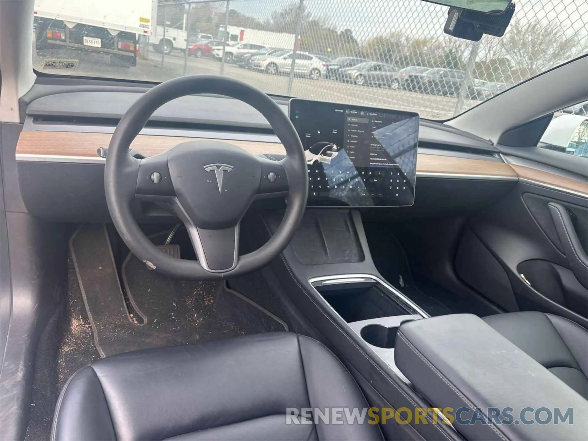 22 fotografías del automóvil dañado 5YJ3E1EB0MF961736 TESLA MODEL 3 2021