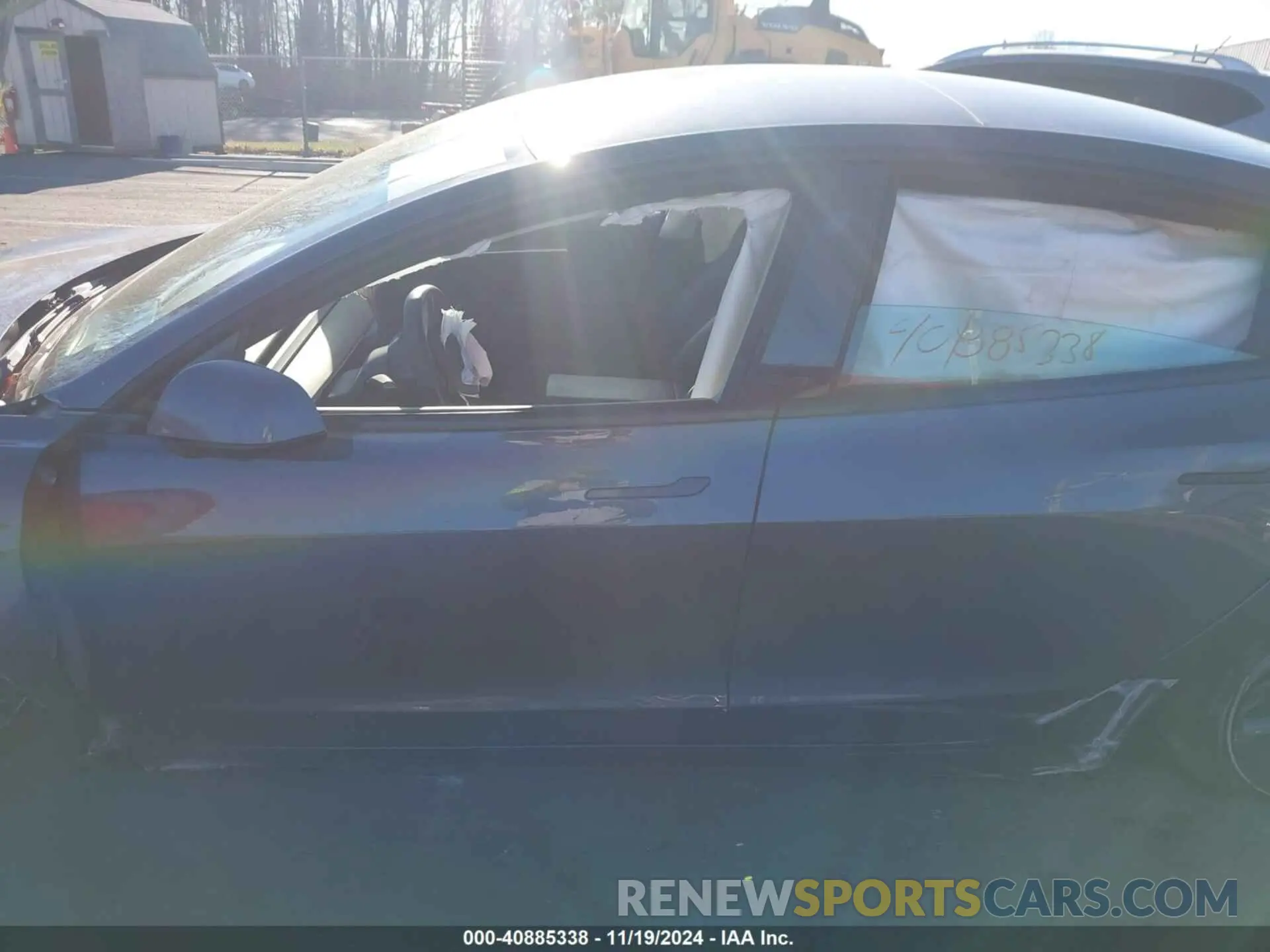 15 fotografías del automóvil dañado 5YJ3E1EB0MF974860 TESLA MODEL 3 2021