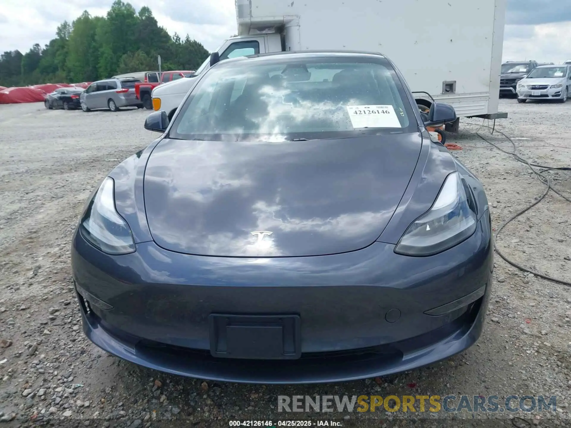 12 fotografías del automóvil dañado 5YJ3E1EB0MF979654 TESLA MODEL 3 2021