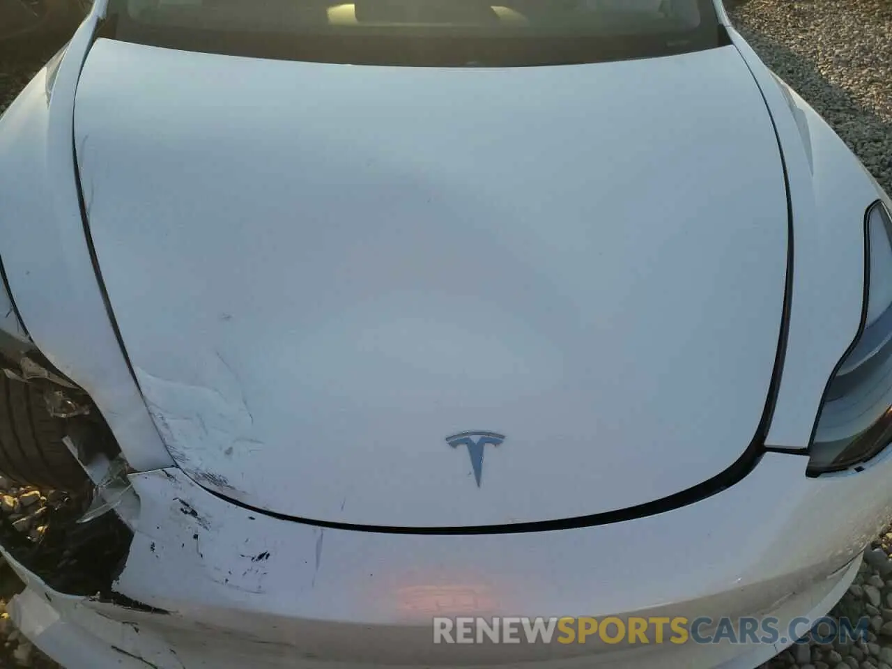 11 fotografías del automóvil dañado 5YJ3E1EB0MF992310 TESLA MODEL 3 2021