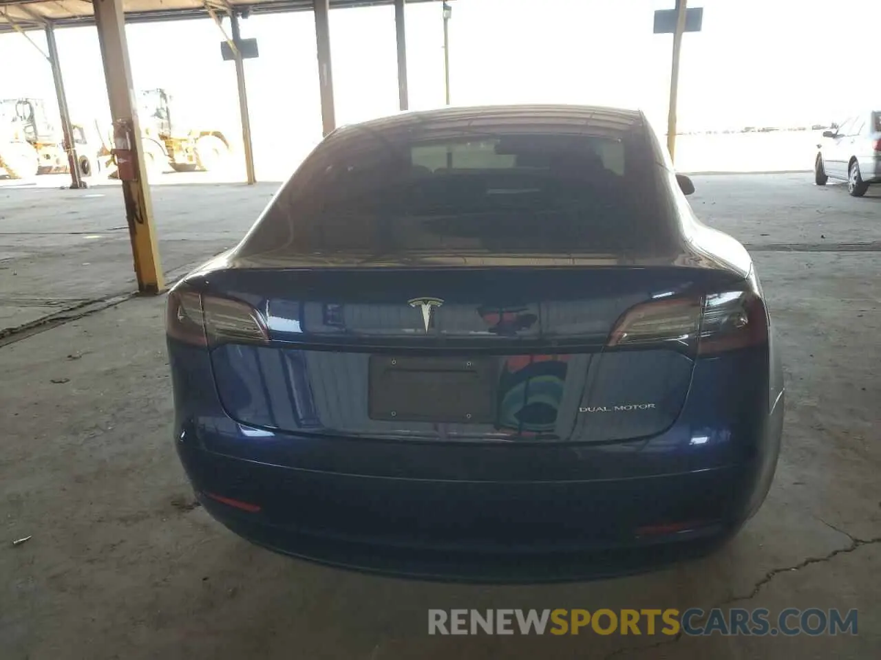 6 fotografías del automóvil dañado 5YJ3E1EB0MF996891 TESLA MODEL 3 2021