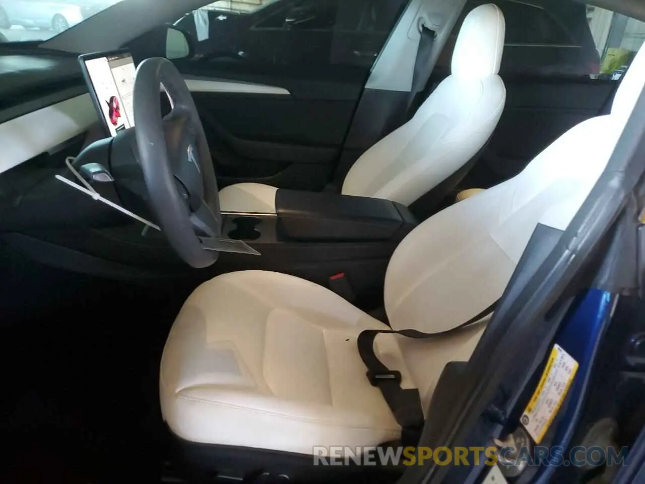 7 fotografías del automóvil dañado 5YJ3E1EB0MF996891 TESLA MODEL 3 2021