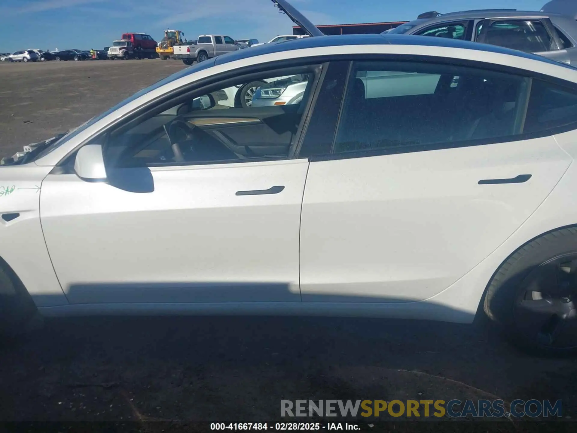 15 fotografías del automóvil dañado 5YJ3E1EB1MF062593 TESLA MODEL 3 2021
