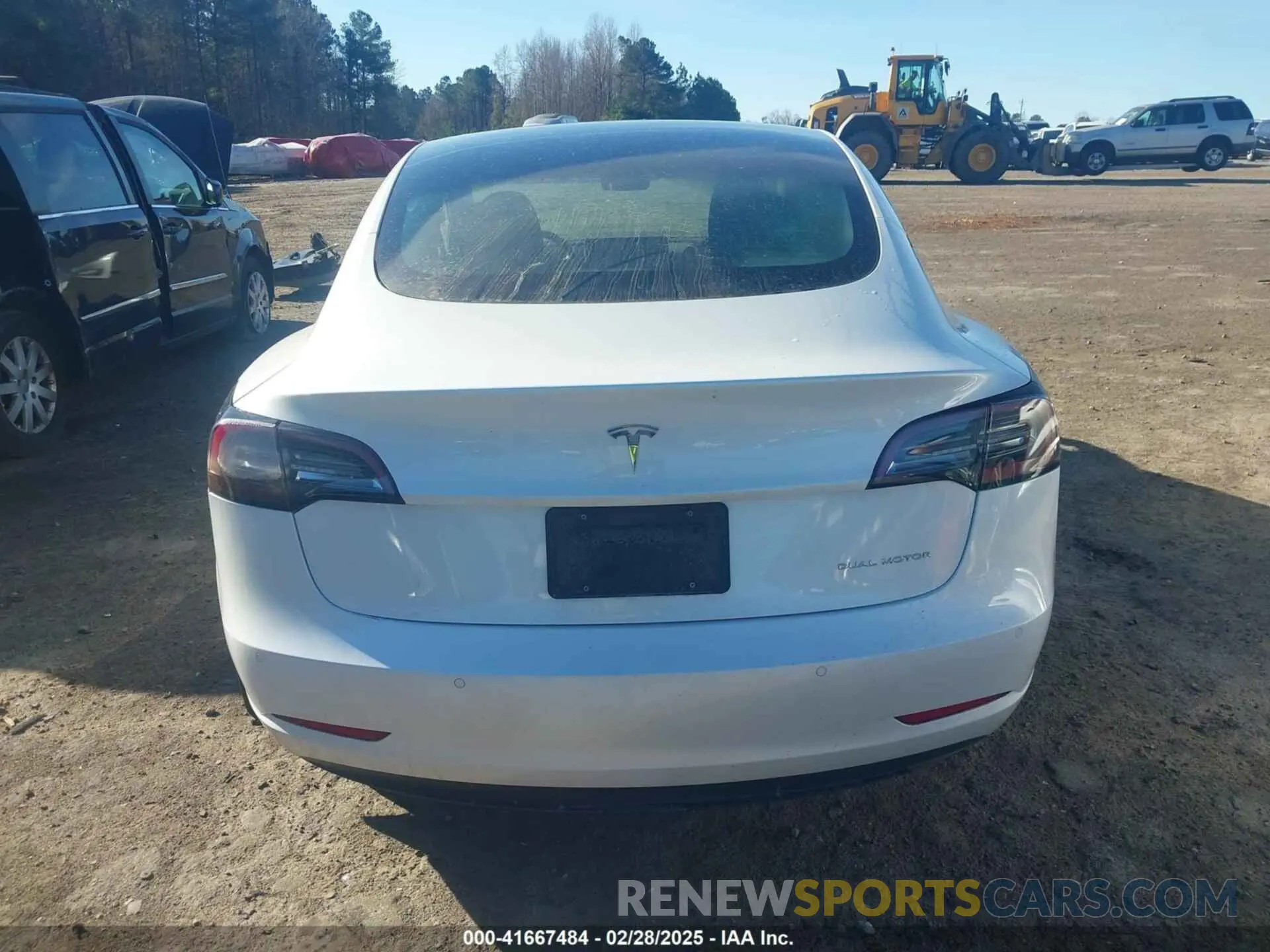 17 fotografías del automóvil dañado 5YJ3E1EB1MF062593 TESLA MODEL 3 2021