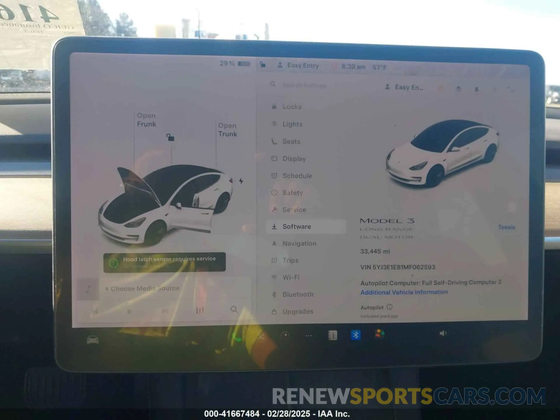 19 fotografías del automóvil dañado 5YJ3E1EB1MF062593 TESLA MODEL 3 2021