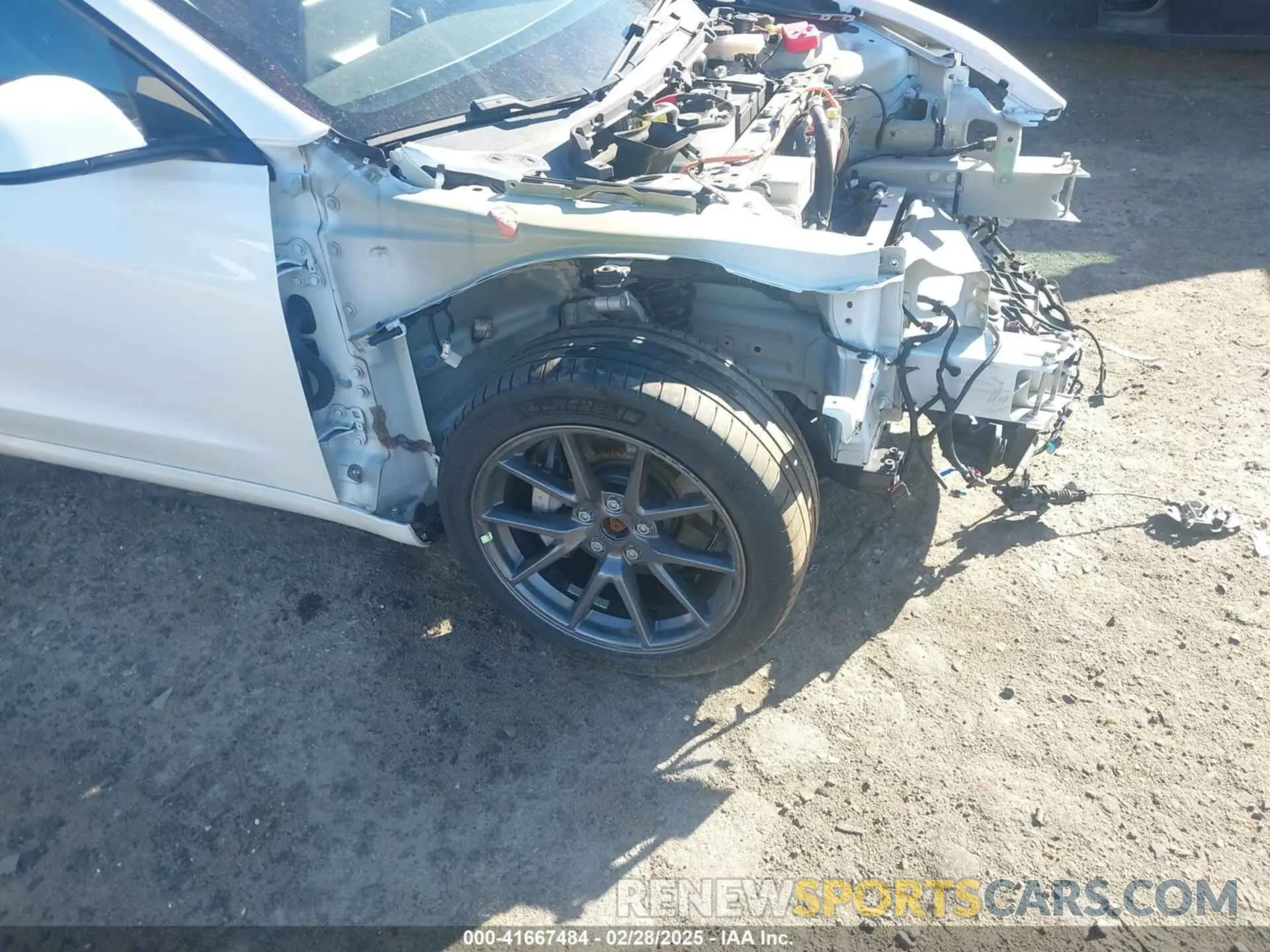 20 fotografías del automóvil dañado 5YJ3E1EB1MF062593 TESLA MODEL 3 2021