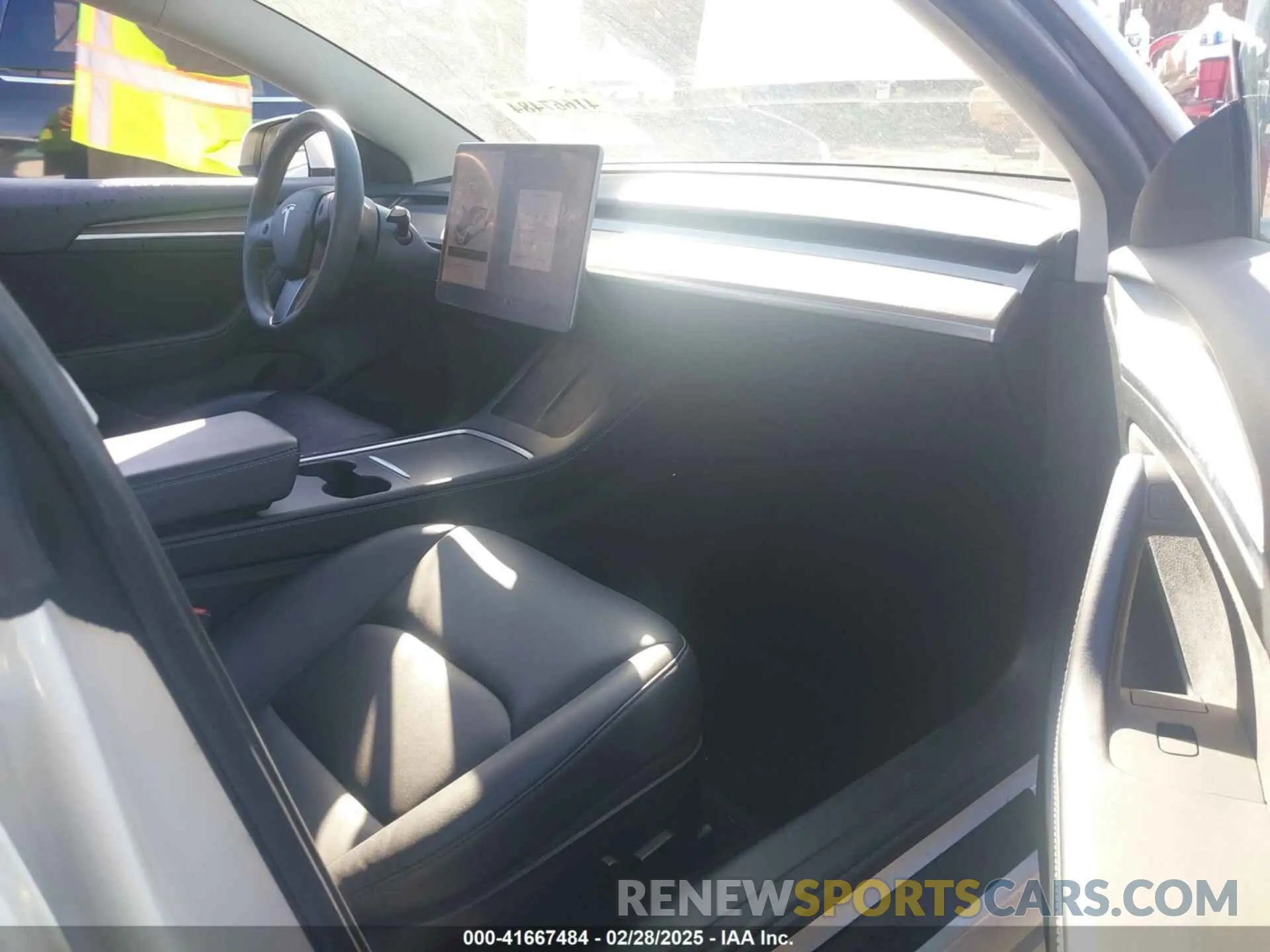 5 fotografías del automóvil dañado 5YJ3E1EB1MF062593 TESLA MODEL 3 2021