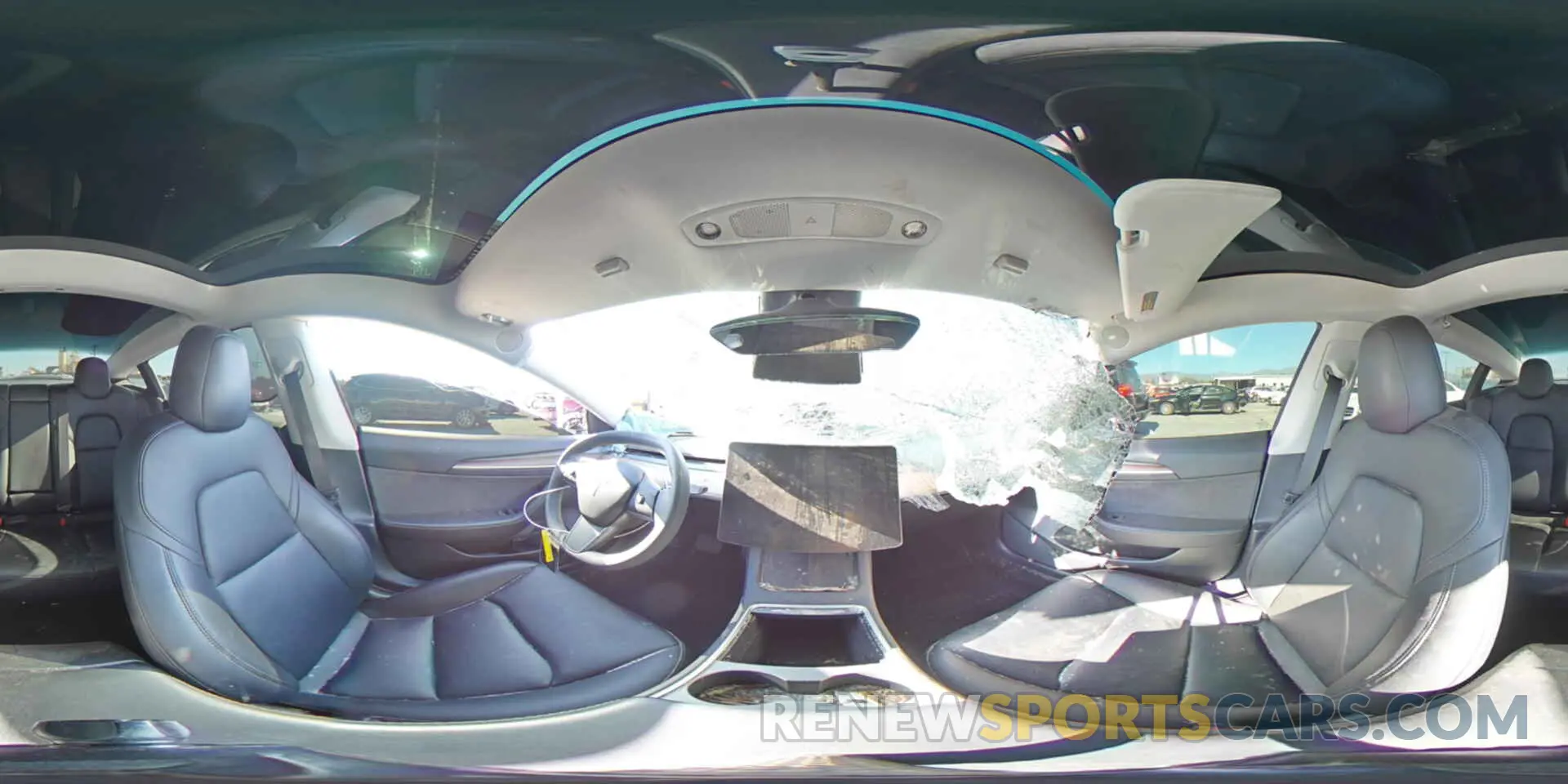 12 fotografías del automóvil dañado 5YJ3E1EB1MF064716 TESLA MODEL 3 2021