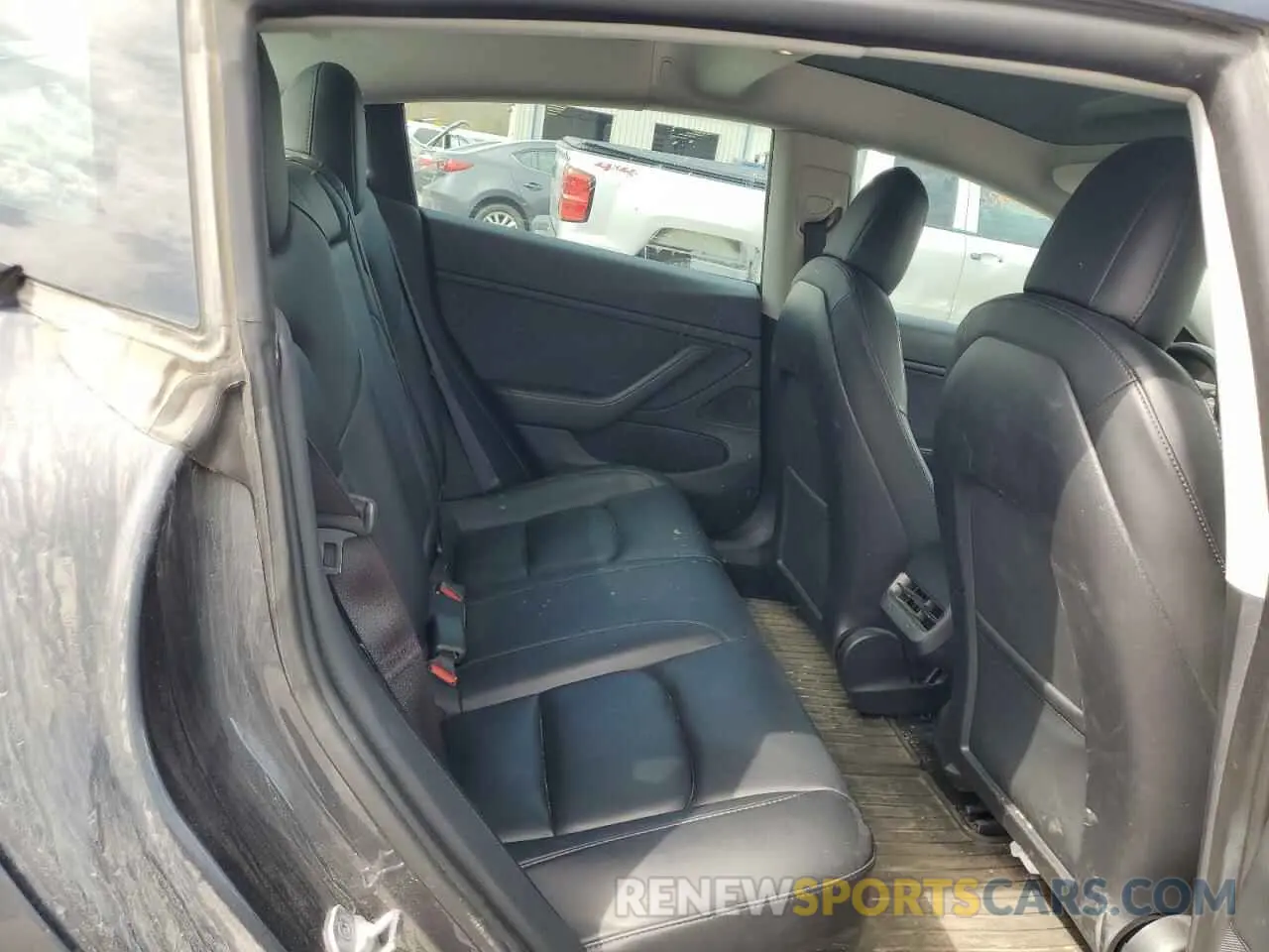 10 fotografías del automóvil dañado 5YJ3E1EB1MF850239 TESLA MODEL 3 2021