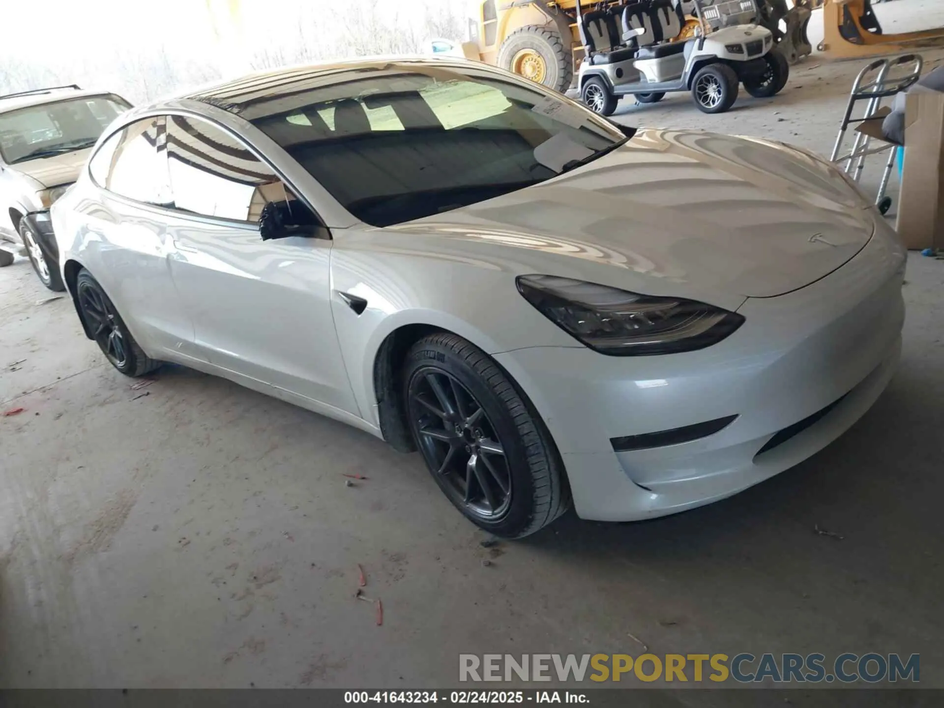 1 fotografías del automóvil dañado 5YJ3E1EB1MF852881 TESLA MODEL 3 2021
