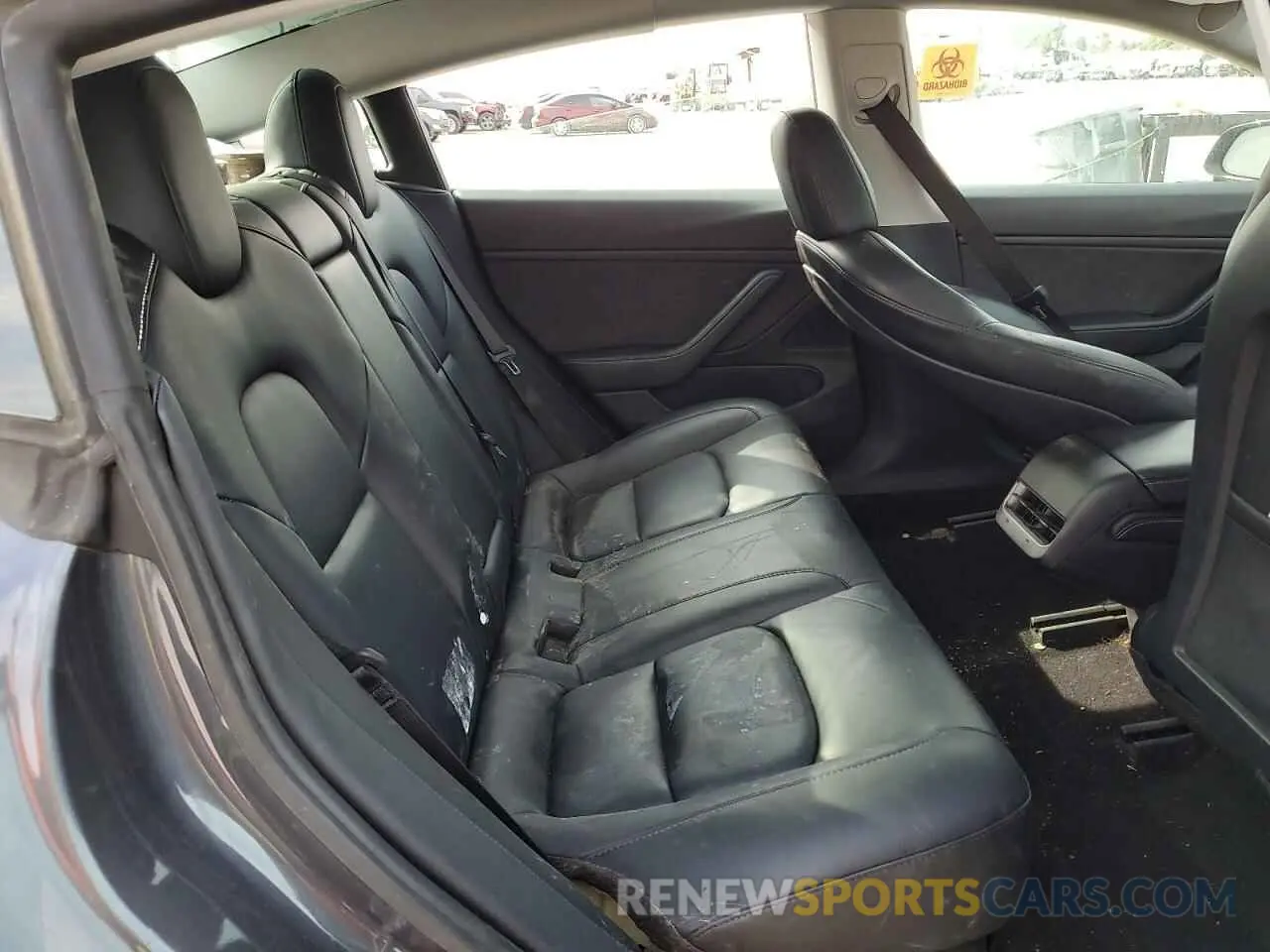 10 fotografías del automóvil dañado 5YJ3E1EB1MF869423 TESLA MODEL 3 2021