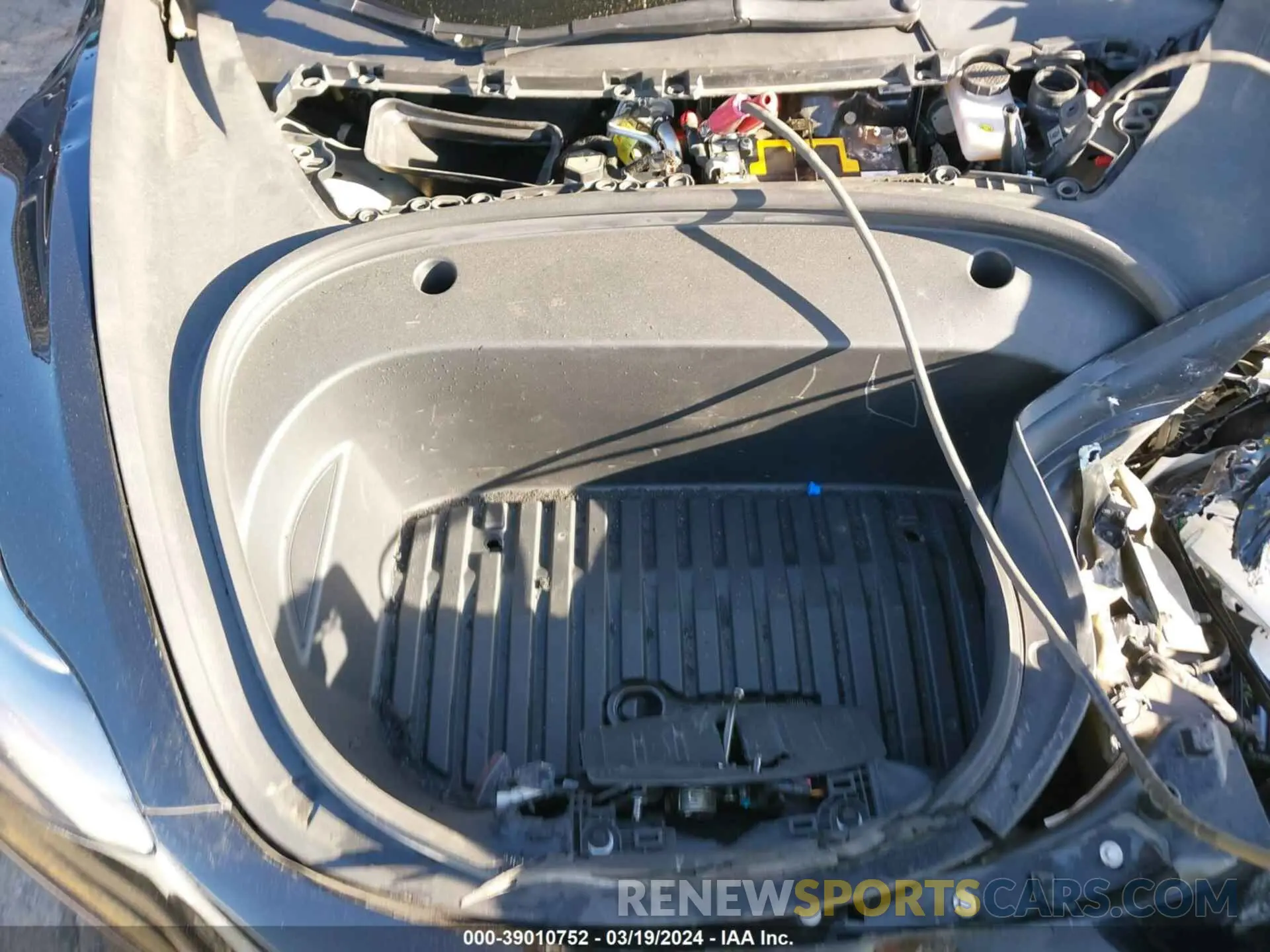 10 fotografías del automóvil dañado 5YJ3E1EB1MF936599 TESLA MODEL 3 2021