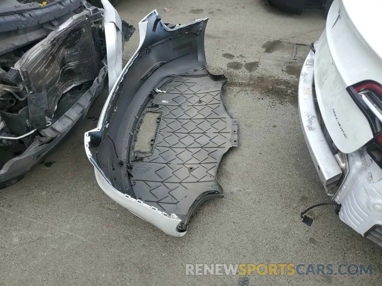 12 fotografías del automóvil dañado 5YJ3E1EB1MF937669 TESLA MODEL 3 2021
