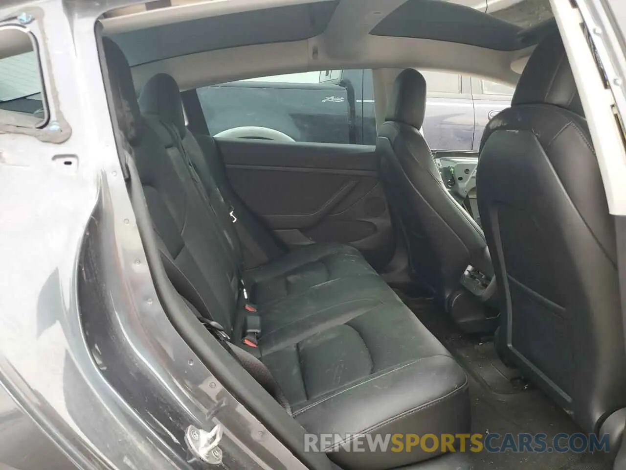 10 fotografías del automóvil dañado 5YJ3E1EB1MF974852 TESLA MODEL 3 2021