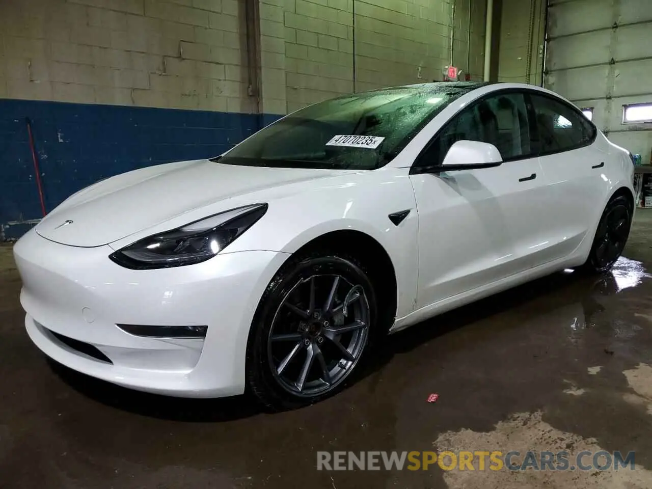 1 fotografías del automóvil dañado 5YJ3E1EB1MF979324 TESLA MODEL 3 2021