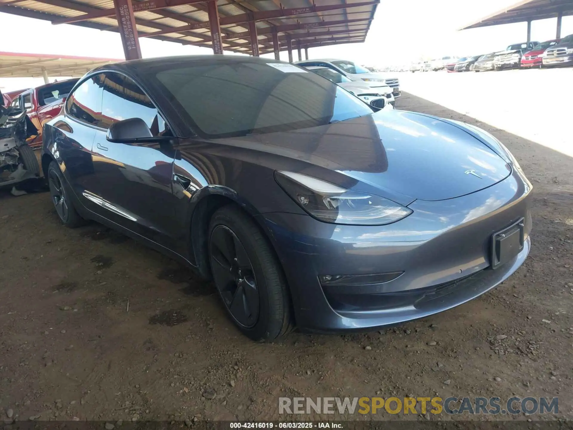 1 fotografías del automóvil dañado 5YJ3E1EB1MF979663 TESLA MODEL 3 2021
