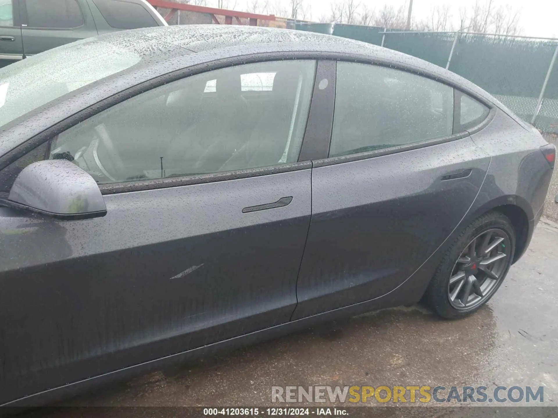 14 fotografías del automóvil dañado 5YJ3E1EB2MF037167 TESLA MODEL 3 2021