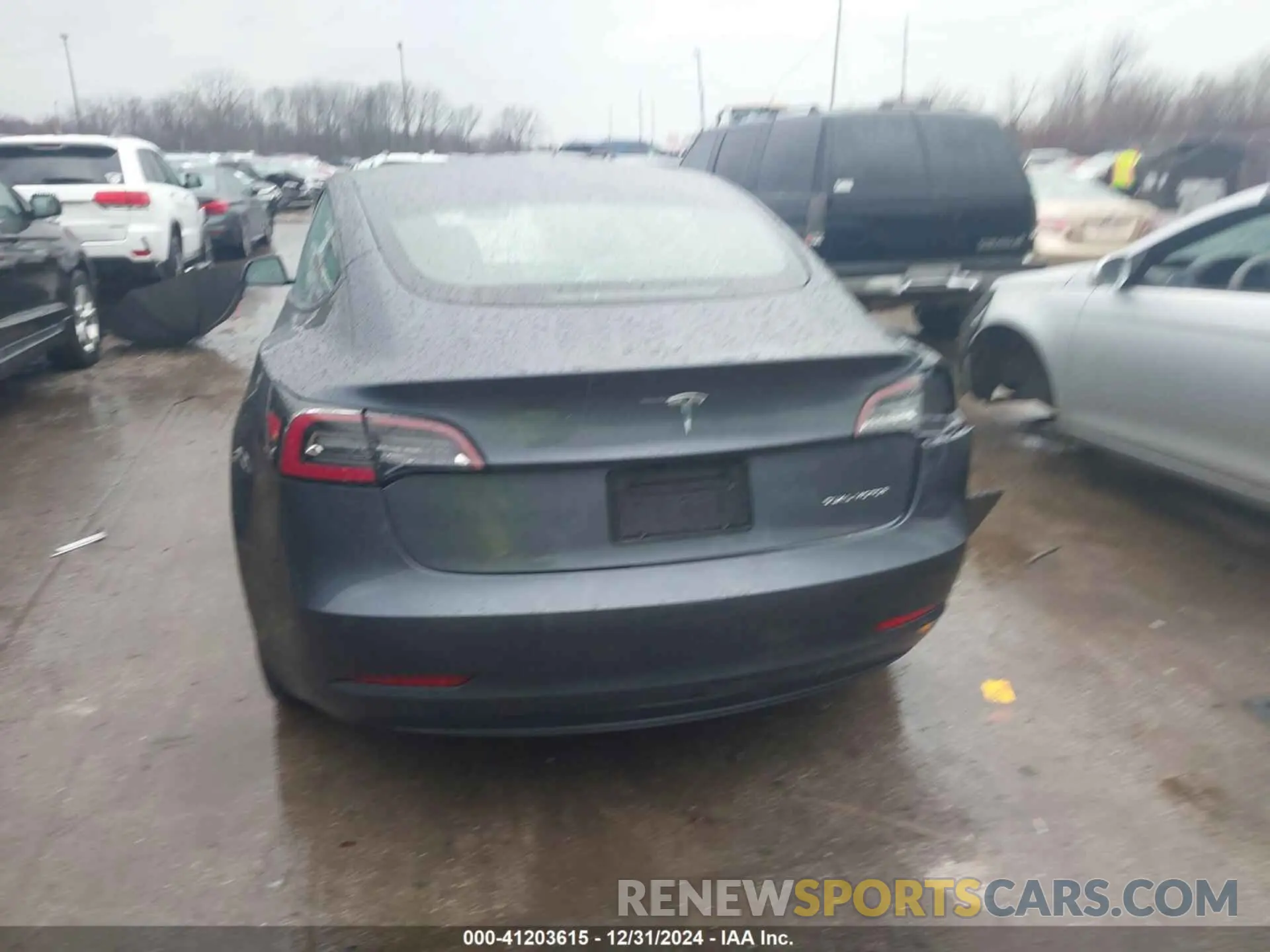 16 fotografías del automóvil dañado 5YJ3E1EB2MF037167 TESLA MODEL 3 2021