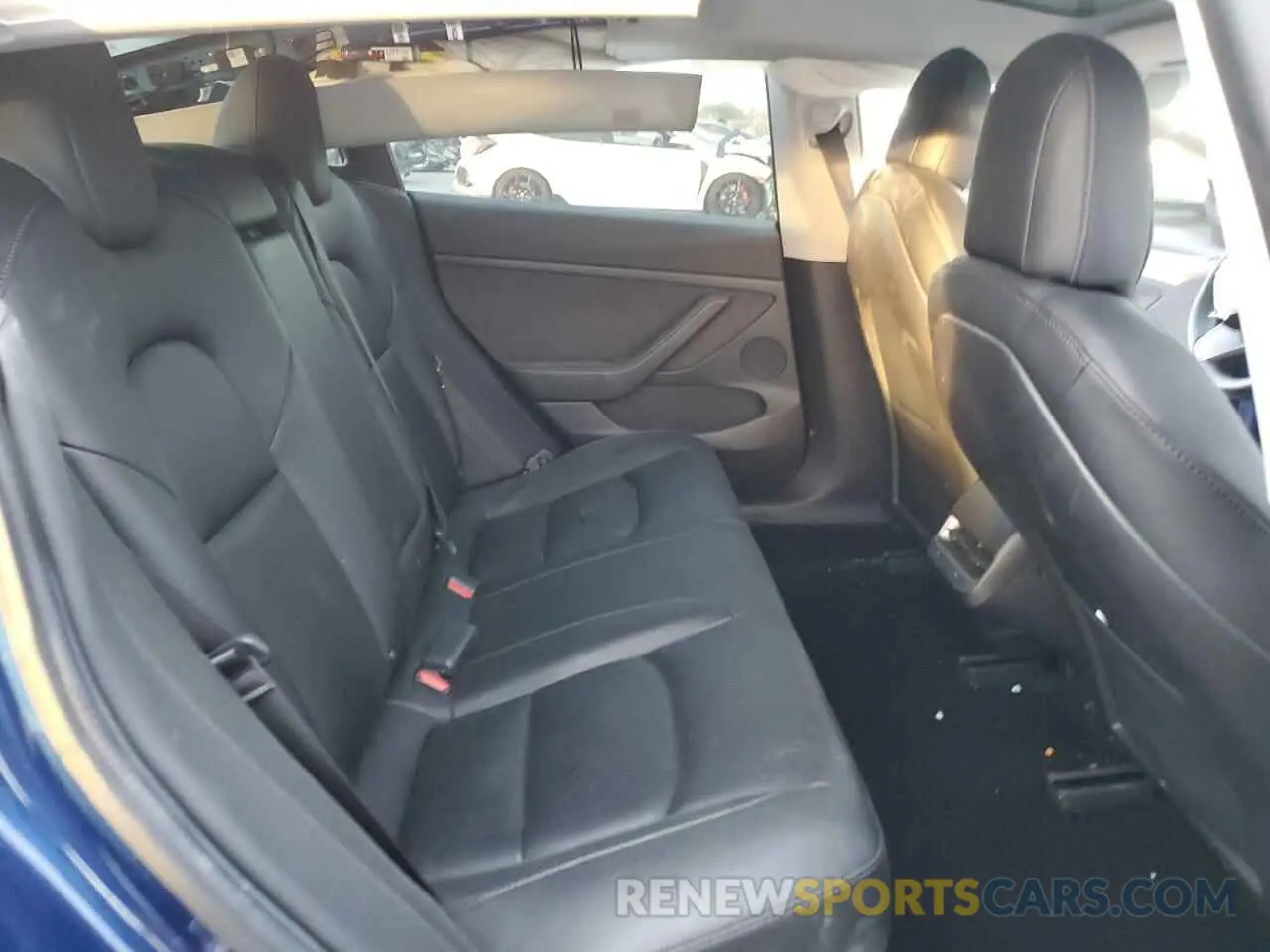10 fotografías del automóvil dañado 5YJ3E1EB2MF055863 TESLA MODEL 3 2021