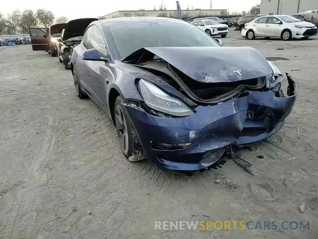 11 fotografías del automóvil dañado 5YJ3E1EB2MF055863 TESLA MODEL 3 2021