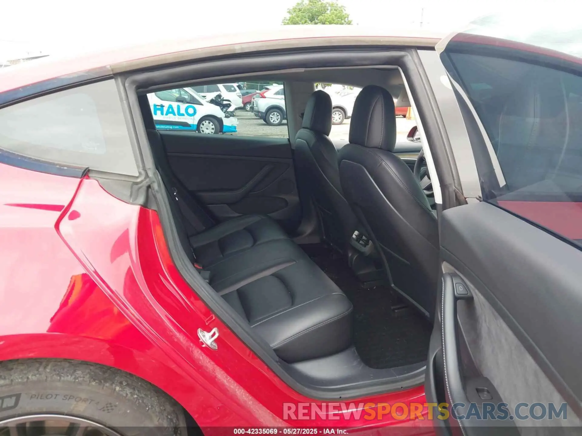 7 fotografías del automóvil dañado 5YJ3E1EB2MF061663 TESLA MODEL 3 2021