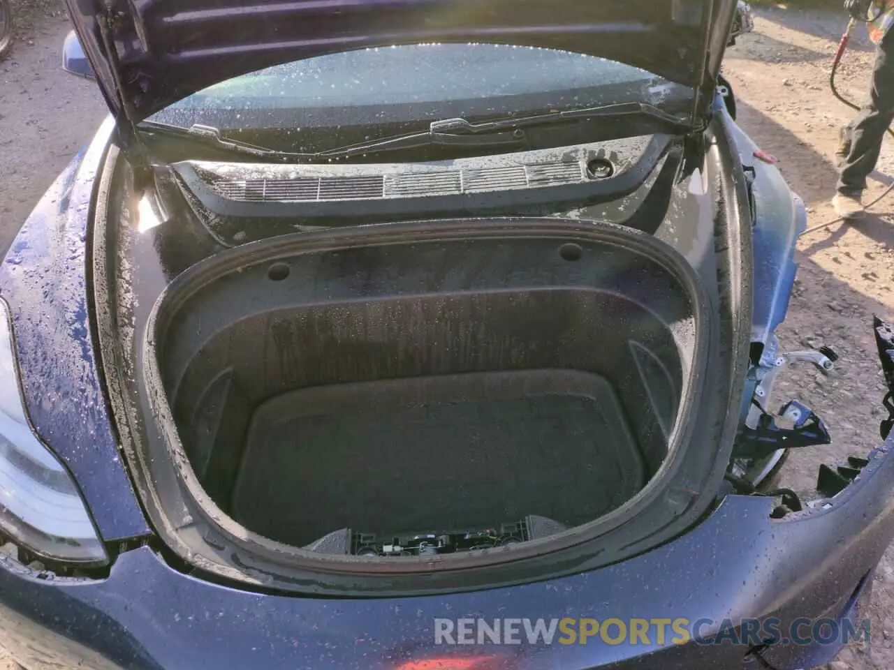11 fotografías del automóvil dañado 5YJ3E1EB2MF862092 TESLA MODEL 3 2021