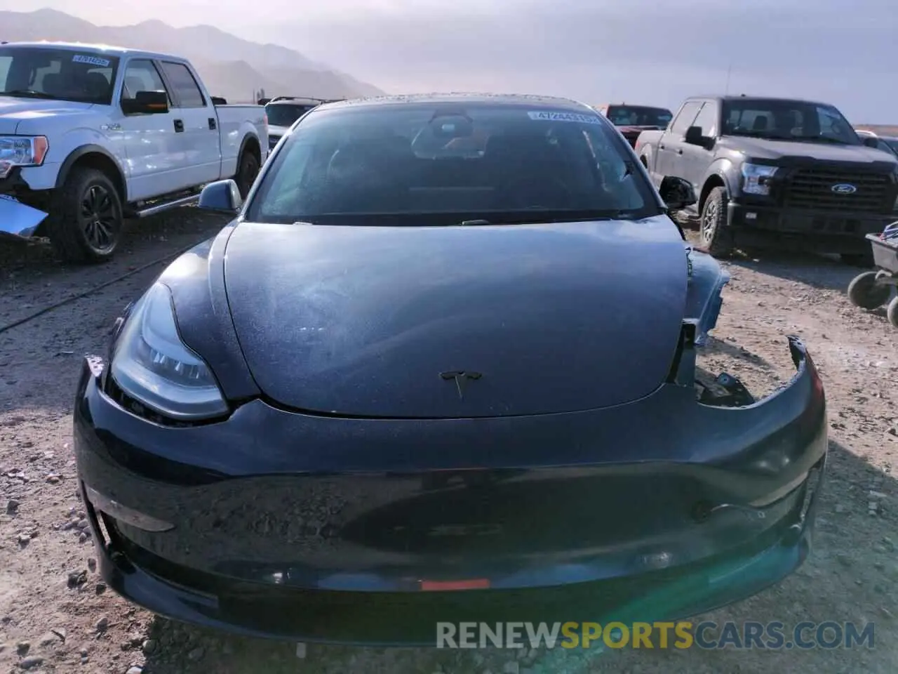 5 fotografías del automóvil dañado 5YJ3E1EB2MF862092 TESLA MODEL 3 2021
