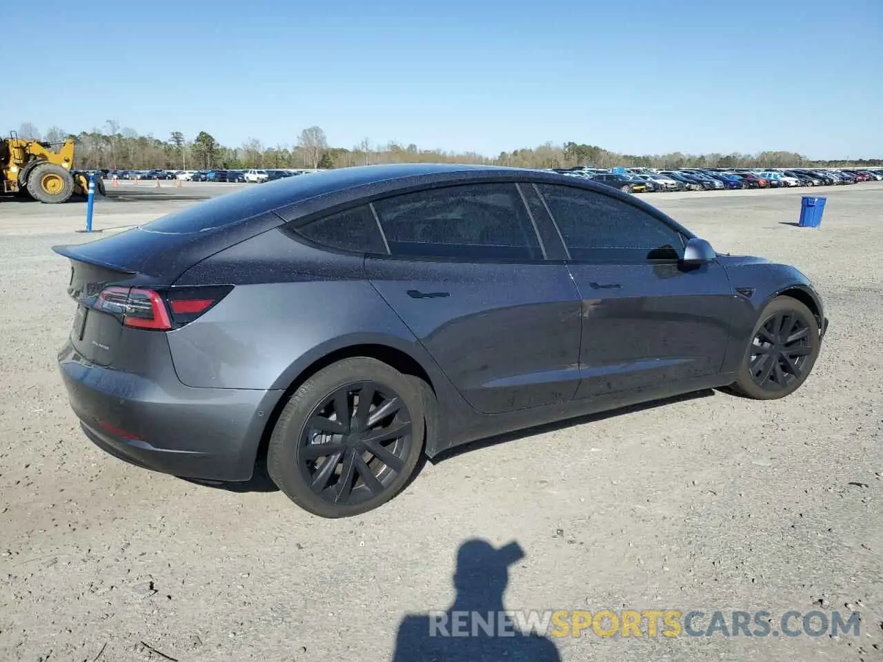 3 fotografías del automóvil dañado 5YJ3E1EB2MF965433 TESLA MODEL 3 2021