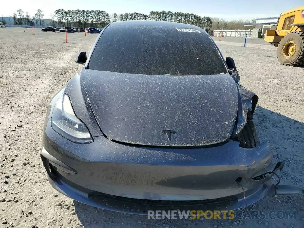 5 fotografías del automóvil dañado 5YJ3E1EB2MF965433 TESLA MODEL 3 2021
