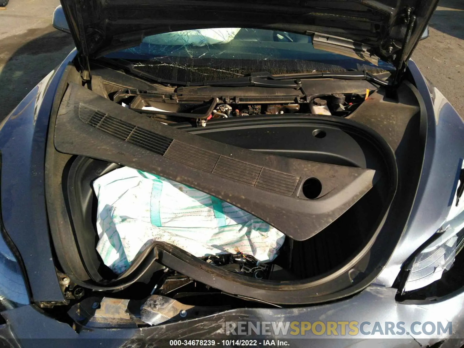 10 fotografías del automóvil dañado 5YJ3E1EB2MF995922 TESLA MODEL 3 2021