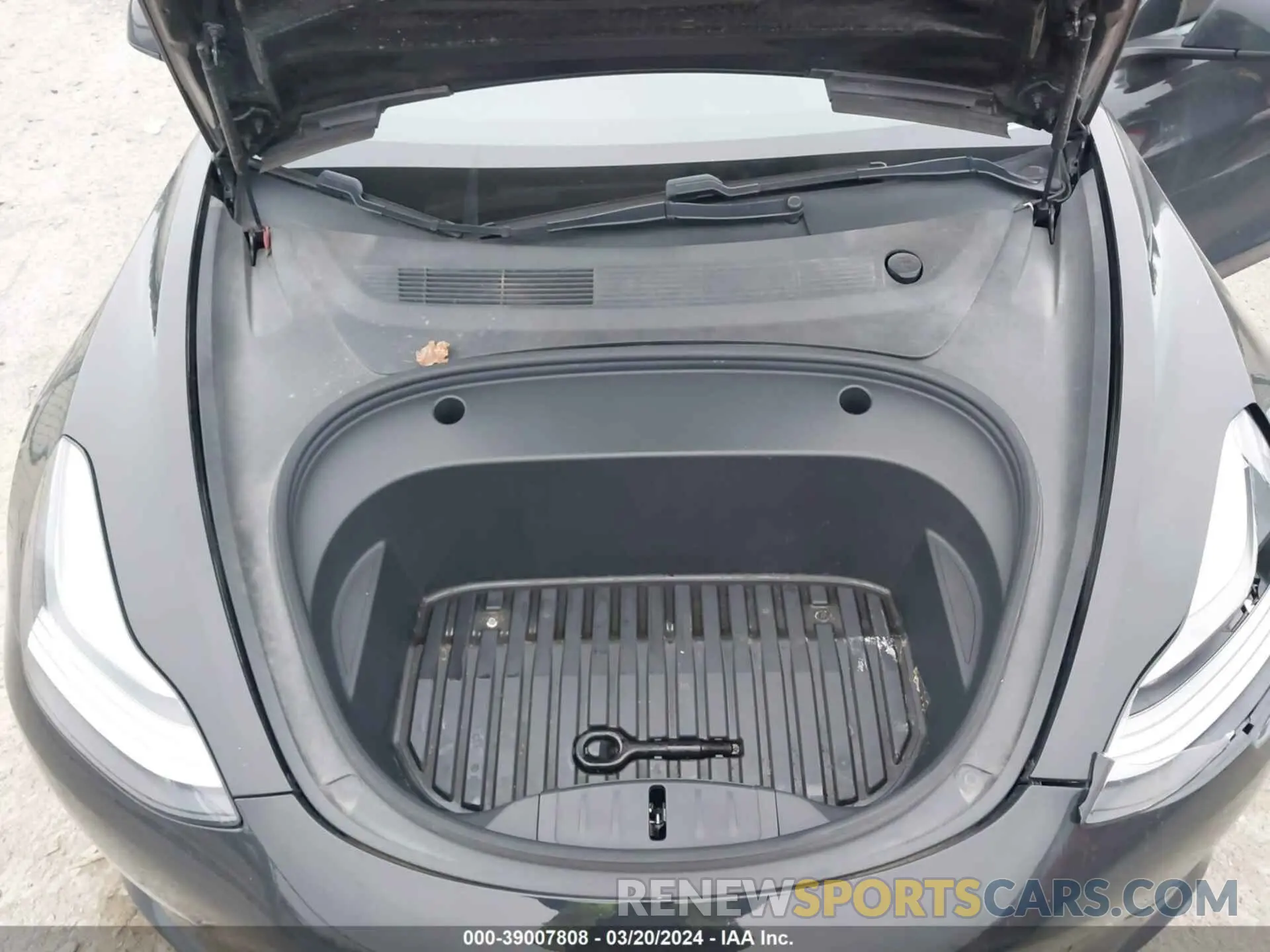 10 fotografías del automóvil dañado 5YJ3E1EB3MF002296 TESLA MODEL 3 2021