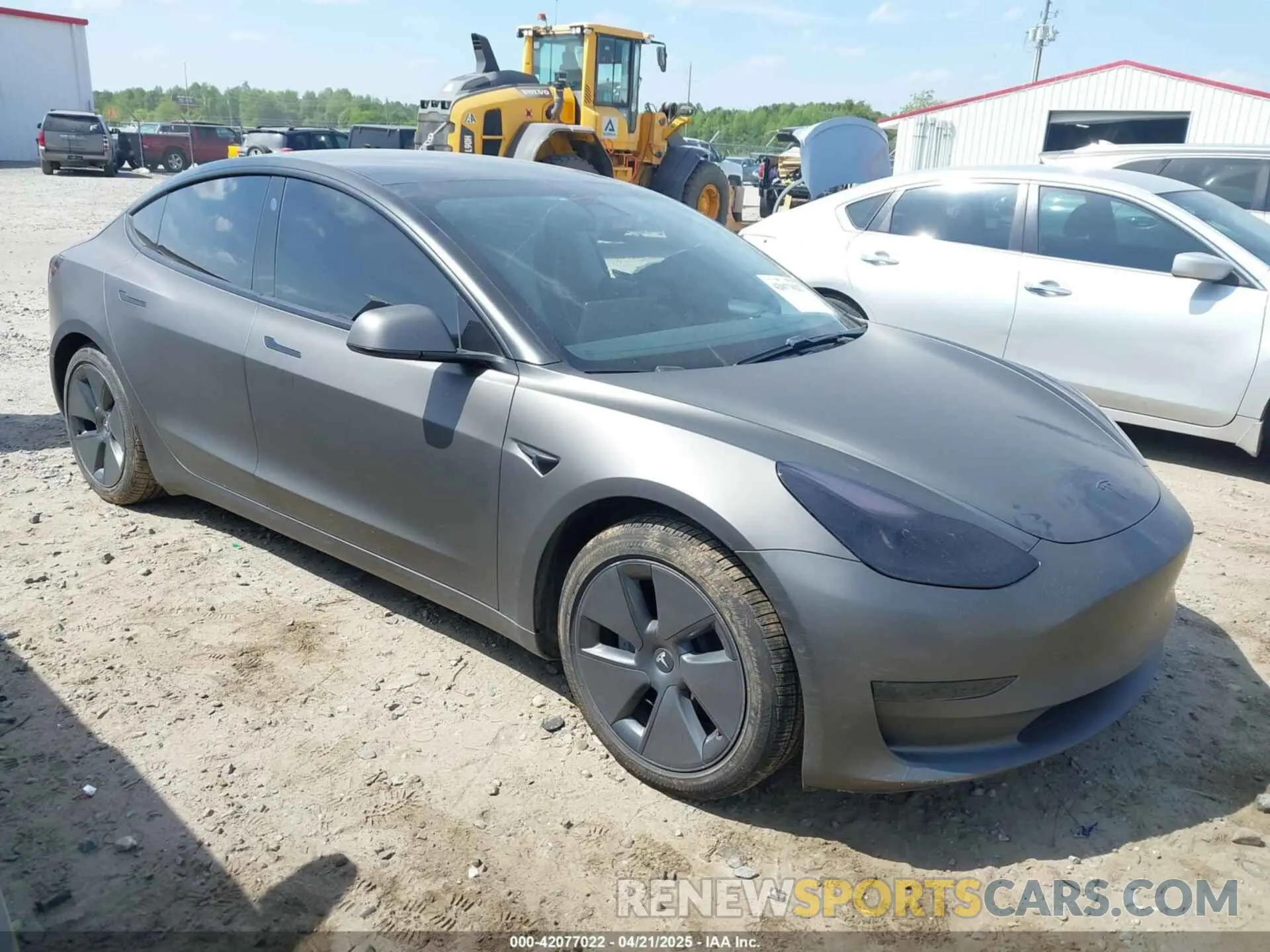 1 fotografías del automóvil dañado 5YJ3E1EB3MF014884 TESLA MODEL 3 2021