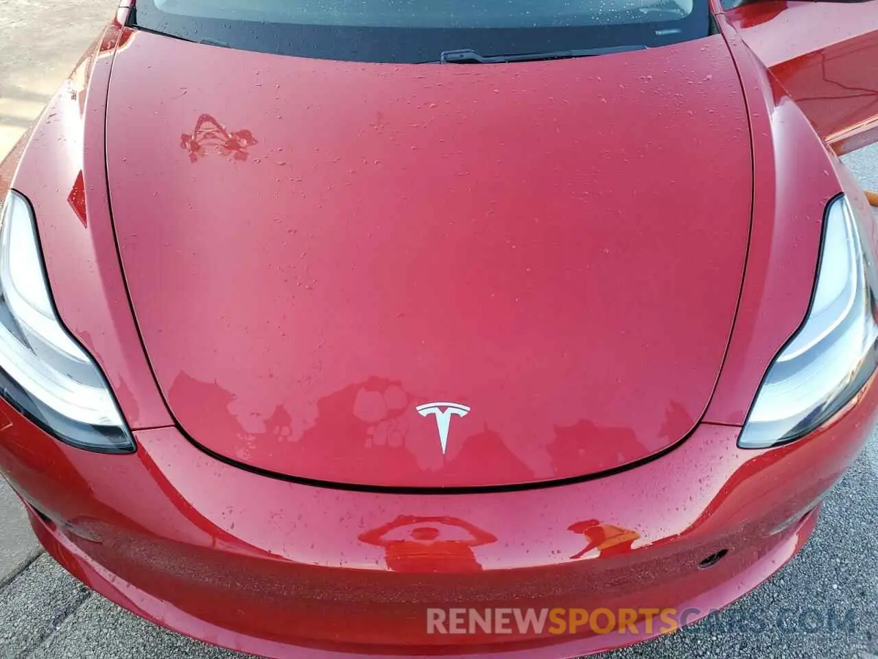 11 fotografías del automóvil dañado 5YJ3E1EB3MF836956 TESLA MODEL 3 2021