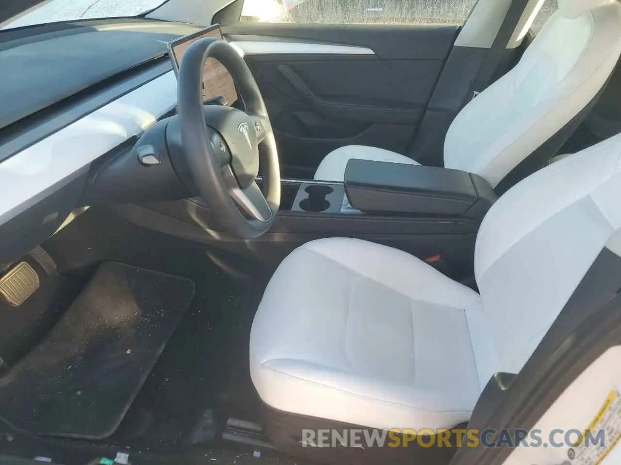7 fotografías del automóvil dañado 5YJ3E1EB3MF975484 TESLA MODEL 3 2021