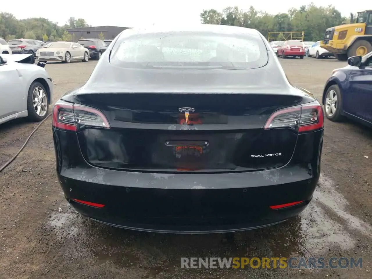 6 fotografías del automóvil dañado 5YJ3E1EB3MF984301 TESLA MODEL 3 2021