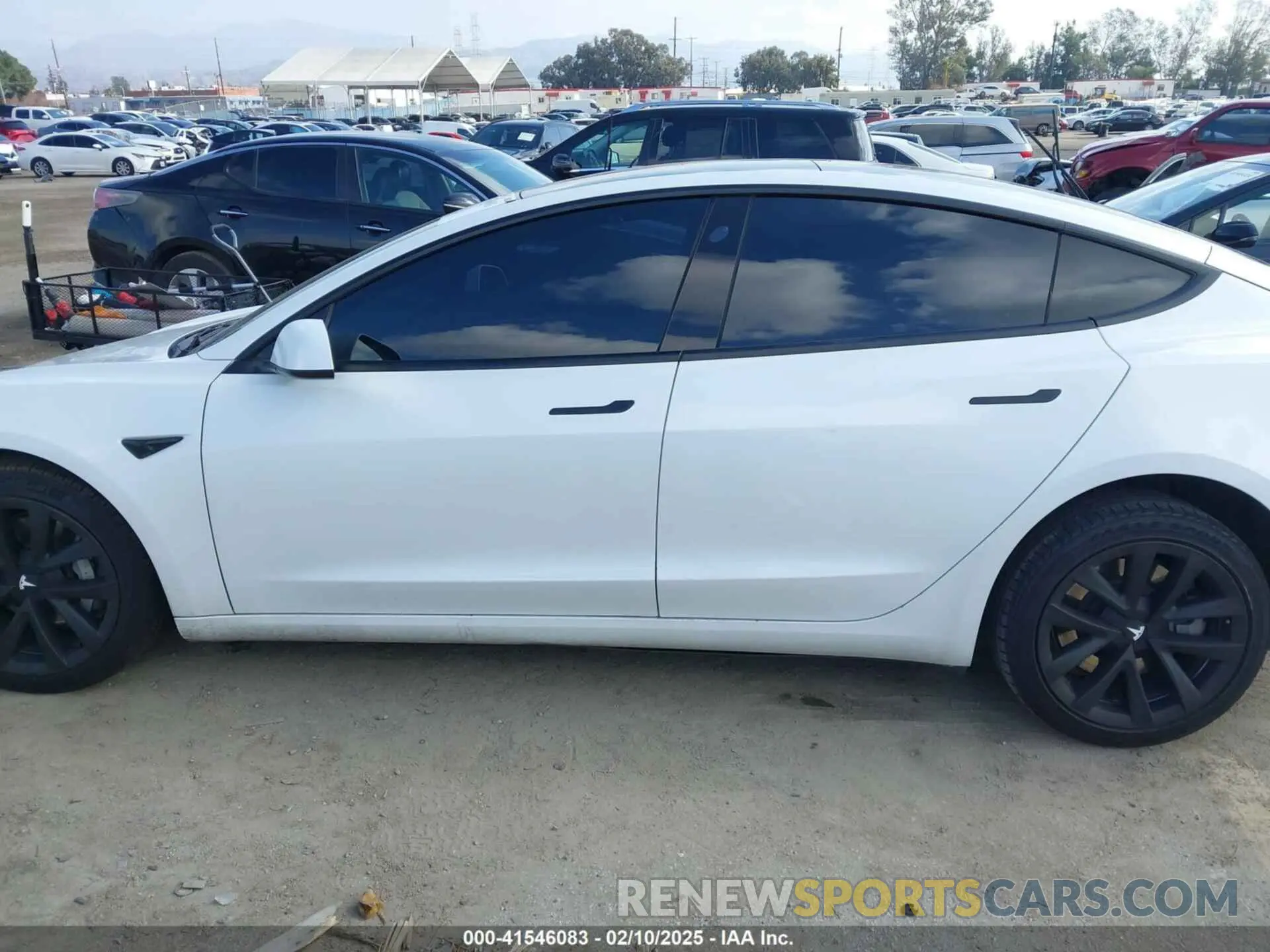 14 fotografías del automóvil dañado 5YJ3E1EB4MF010097 TESLA MODEL 3 2021