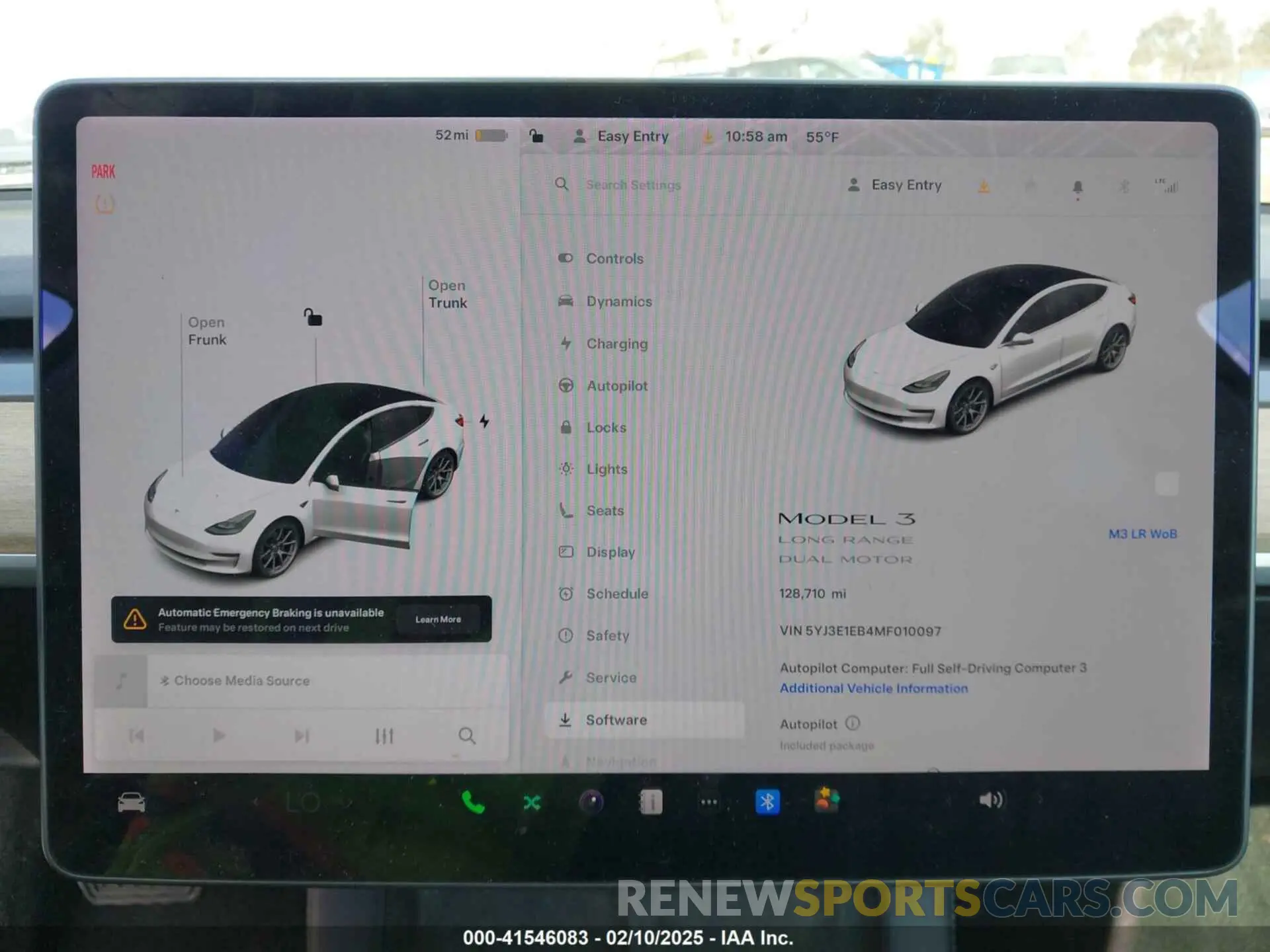 18 fotografías del automóvil dañado 5YJ3E1EB4MF010097 TESLA MODEL 3 2021