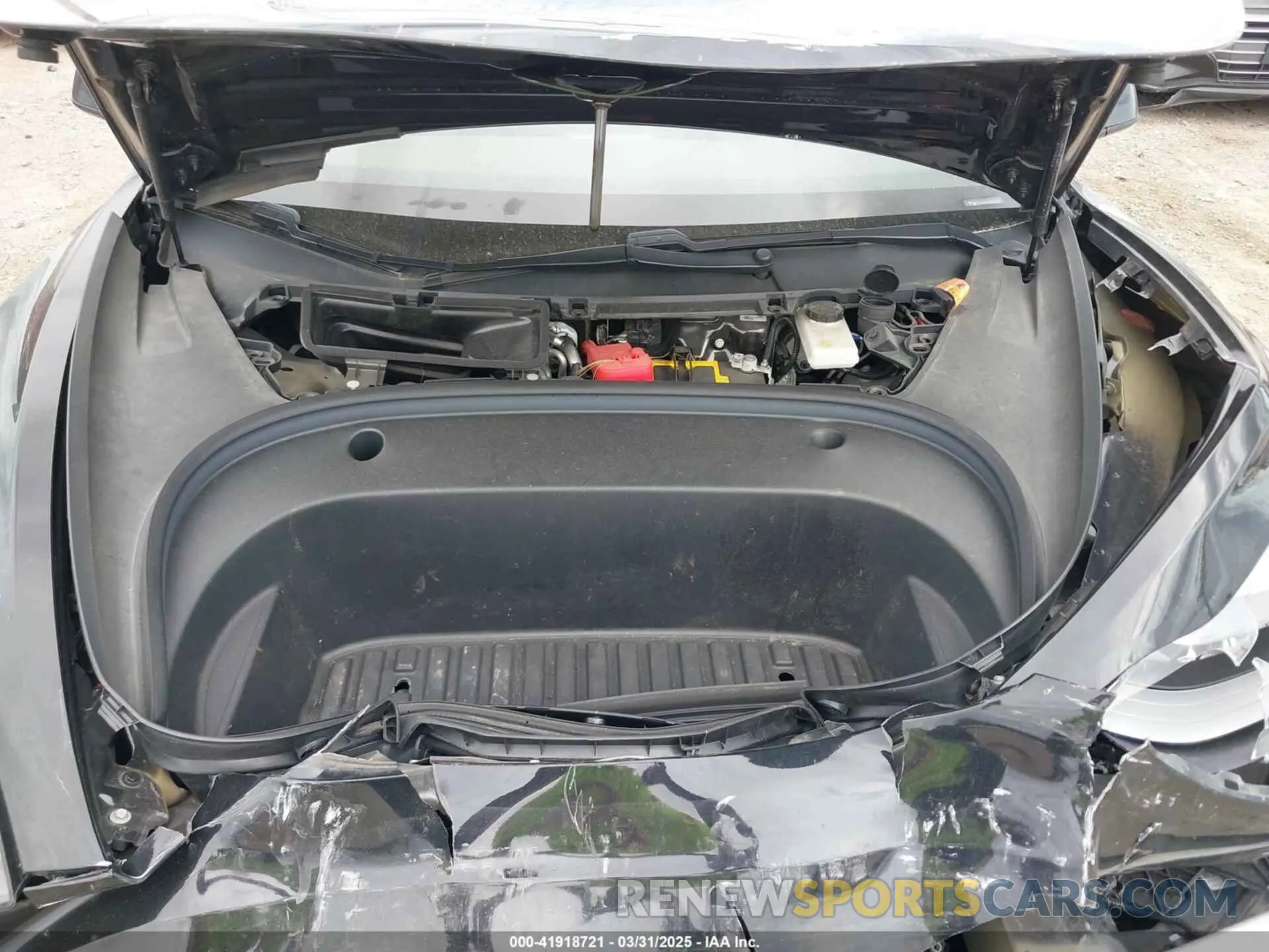 10 fotografías del automóvil dañado 5YJ3E1EB4MF012822 TESLA MODEL 3 2021