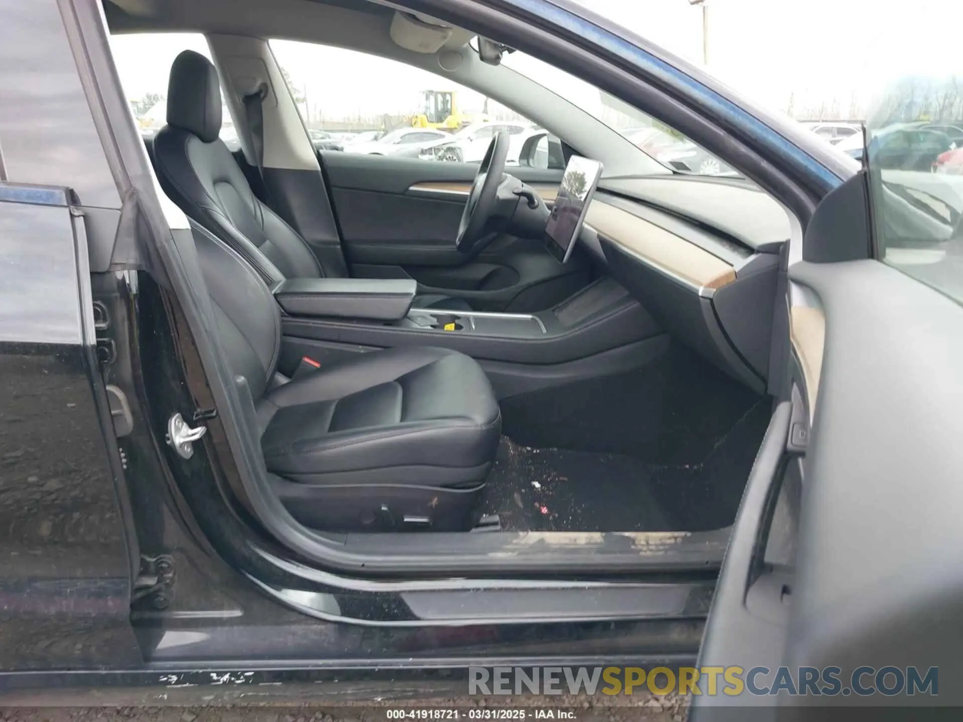 5 fotografías del automóvil dañado 5YJ3E1EB4MF012822 TESLA MODEL 3 2021