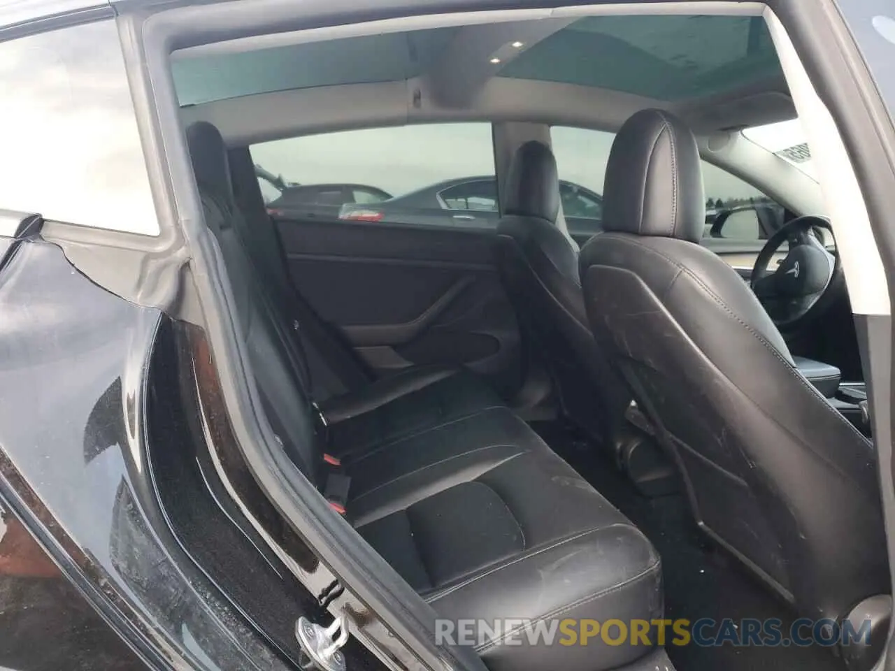 10 fotografías del automóvil dañado 5YJ3E1EB4MF064662 TESLA MODEL 3 2021